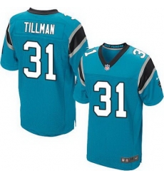 Nike Panthers #31 Charles Tillman Blue Alternate Mens Stitched NFL Elite Jersey Nike Panthers #31 Charles Tillman Blue Alternate Mens Stitched NFL Elite Jersey