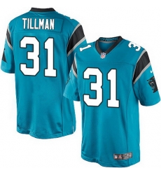 Nike Panthers #31 Charles Tillman Blue Team Color Mens Stitched NFL Elite Jersey Nike Panthers #31 Charles Tillman Blue Team Color Mens Stitched NFL Elite Jersey