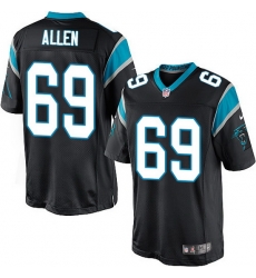 Nike Panthers #69 Jared Allen Black Team Color Mens Stitched NFL Elite Jersey Nike Panthers #69 Jared Allen Black Team Color Mens Stitched NFL Elite Jersey