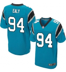 Nike Panthers #94 Kony Ealy Blue Alternate Mens Stitched NFL Elite Jersey Nike Panthers #94 Kony Ealy Blue Alternate Mens Stitched NFL Elite Jersey