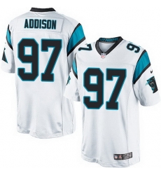 Nike Panthers #97 Mario Addison White Team Color Mens Stitched NFL Elite Jersey Nike Panthers #97 Mario Addison White Team Color Mens Stitched NFL Elite Jersey