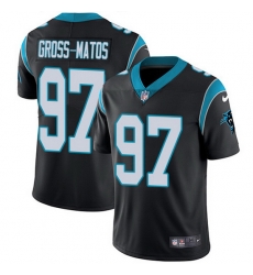 Nike Panthers 97 Yetur Gross Matos Black Team Color Men Stitched NFL Vapor Untouchable Limited Jersey Nike Panthers 97 Yetur Gross Matos Black Team Color Men Stitched NFL Vapor Untouchable Limited Jersey
