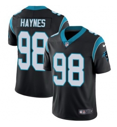 Nike Panthers 98 Marquis Haynes Black Vapor Untouchable Limited Jersey Nike Panthers 98 Marquis Haynes Black Vapor Untouchable Limited Jersey