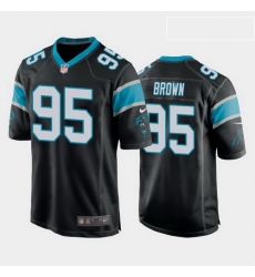 men derrick brown carolina panthers black game jersey men derrick brown carolina panthers black game jersey