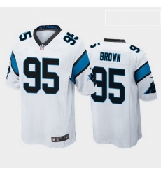 men derrick brown carolina panthers white game jersey men derrick brown carolina panthers white game jersey