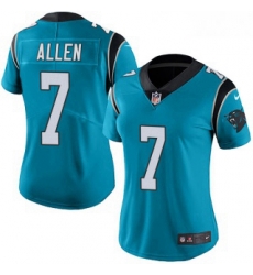 Kyle Allen Womens Carolina Panthers Nike Alternate Vapor Untouchable Jersey Limited Blue Kyle Allen Womens Carolina Panthers Nike Alternate Vapor Untouchable Jersey Limited Blue