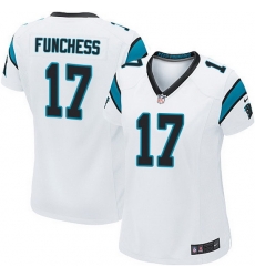 Nike Panthers #17 Devin Funchess White Team Color Women Stitched NFL Jersey Nike Panthers #17 Devin Funchess White Team Color Women Stitched NFL Jersey