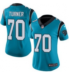 Nike Panthers #70 Trai Turner Blue Alternate Womens Stitched NFL Vapor Untouchable Limited Jersey Nike Panthers #70 Trai Turner Blue Alternate Womens Stitched NFL Vapor Untouchable Limited Jersey