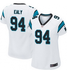 Nike Panthers #94 Kony Ealy White Team Color Women Stitched NFL Jersey Nike Panthers #94 Kony Ealy White Team Color Women Stitched NFL Jersey