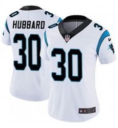 Women Carolina Panthers #30 Chuba Hubbard White F U S E Stitched NFL Jersey Women Carolina Panthers #30 Chuba Hubbard White F U S E Stitched NFL Jersey