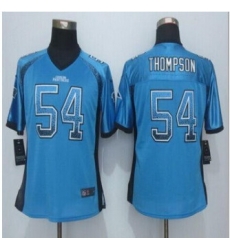 Women New Panthers #54 Shaq Thompson Blue Alternate Stitched NFL Elite jersey Women New Panthers #54 Shaq Thompson Blue Alternate Stitched NFL Elite jersey