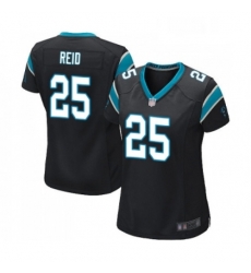 Womens Carolina Panthers 25 Eric Reid Game Black Team Color Football Jersey Womens Carolina Panthers 25 Eric Reid Game Black Team Color Football Jersey