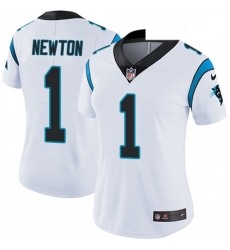 Womens Nike Carolina Panthers 1 Cam Newton Elite White NFL Jersey Womens Nike Carolina Panthers 1 Cam Newton Elite White NFL Jersey