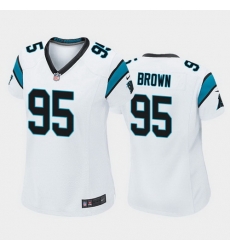 women derrick brown carolina panthers white game jersey women derrick brown carolina panthers white game jersey