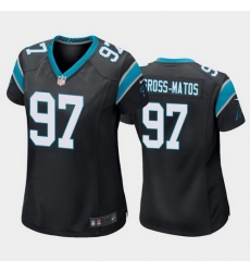 women yetur gross matos carolina panthers black game jersey women yetur gross matos carolina panthers black game jersey