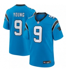 Youth Carolina Panthers 9 Bryce Young Blue 2023 Draft Stitched Game Jersey Youth Carolina Panthers 9 Bryce Young Blue 2023 Draft Stitched Game Jersey