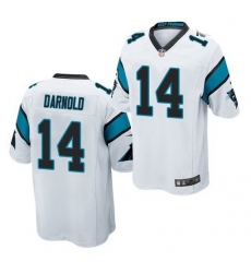 Youth Nike Carolina Panthers 14 Sam Darnold White Vapor Limited Jersey Youth Nike Carolina Panthers 14 Sam Darnold White Vapor Limited Jersey