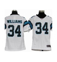 Youth Nike Carolina Panthers #34 DeAngelo Williams white Jerseys Youth Nike Carolina Panthers #34 DeAngelo Williams white Jerseys
