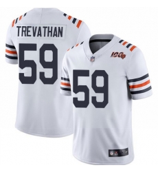Bears 59 Danny Trevathan White Alternate Men Stitched Football Vapor Untouchable Limited 100th Season Jersey Bears 59 Danny Trevathan White Alternate Men Stitched Football Vapor Untouchable Limited 100th Season Jersey