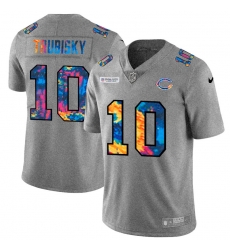 Chicago Bears 10 Mitchell Trubisky Men Nike Multi Color 2020 NFL Crucial Catch NFL Jersey Greyheather Chicago Bears 10 Mitchell Trubisky Men Nike Multi Color 2020 NFL Crucial Catch NFL Jersey Greyheather