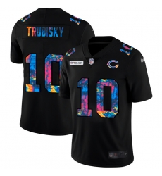 Chicago Bears 10 Mitchell Trubisky Men Nike Multi Color Black 2020 NFL Crucial Catch Vapor Untouchable Limited Jersey Chicago Bears 10 Mitchell Trubisky Men Nike Multi Color Black 2020 NFL Crucial Catch Vapor Untouchable Limited Jersey