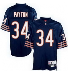 Chicago Bears 34 Walter Payton blue mitchell and ness Chicago Bears 34 Walter Payton blue mitchell and ness
