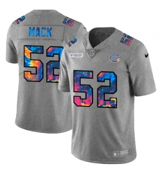 Chicago Bears 52 Khalil Mack Men Nike Multi Color 2020 NFL Crucial Catch NFL Jersey Greyheather Chicago Bears 52 Khalil Mack Men Nike Multi Color 2020 NFL Crucial Catch NFL Jersey Greyheather