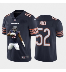 Chicago Bears 52 Khalil Mack Men Nike Player Signature Moves 2 Vapor Limited NFL Jersey Navy Blue Chicago Bears 52 Khalil Mack Men Nike Player Signature Moves 2 Vapor Limited NFL Jersey Navy Blue