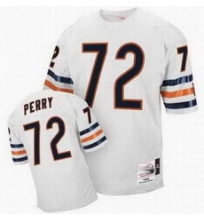 Chicago Bears 72 William Perry Jersey Throwback White Chicago Bears 72 William Perry Jersey Throwback White