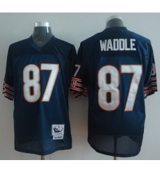 Chicago Bears 87 Waddle Blue M&N Throwback NFL Jerseys Chicago Bears 87 Waddle Blue M&N Throwback NFL Jerseys