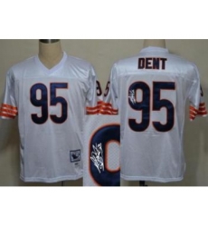 Chicago Bears 95 Richard Dent White Throwback M&N Signed NFL Jerseys Chicago Bears 95 Richard Dent White Throwback M&N Signed NFL Jerseys