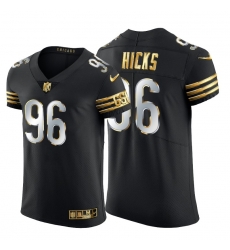 Chicago Bears 96 Akiem Hicks Men Nike Black Edition Vapor Untouchable Elite NFL Jersey Chicago Bears 96 Akiem Hicks Men Nike Black Edition Vapor Untouchable Elite NFL Jersey