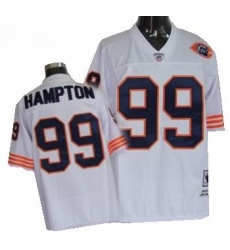 Chicago Bears 99 HAMPTON white throwback jerseys mitchellandness Chicago Bears 99 HAMPTON white throwback jerseys mitchellandness