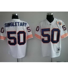 Jerseys Chicago Bears 50 Singletary white throwback Jerseys Jerseys Chicago Bears 50 Singletary white throwback Jerseys