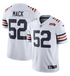 Men Bears 52 Mack White 100 Years 4XL Jersey Men Bears 52 Mack White 100 Years 4XL Jersey