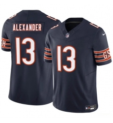Men Chicago Bears 13 Maurice Alexander Navy 2025 F U S E Vapor Untouchable Limited Stitched Football Jersey Men Chicago Bears 13 Maurice Alexander Navy 2025 F U S E Vapor Untouchable Limited Stitched Football Jersey