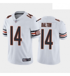 Men Chicago Bears 14 Andy Dalton White Vapor untouchable Limited Stitched Jersey Men Chicago Bears 14 Andy Dalton White Vapor untouchable Limited Stitched Jersey