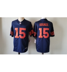 Men Chicago Bears 15 Rome Odunze Navy 2024 Draft Color Rush F U S E Vapor Stitched Football Jersey Men Chicago Bears 15 Rome Odunze Navy 2024 Draft Color Rush F U S E Vapor Stitched Football Jersey