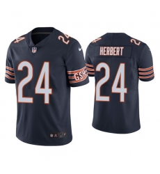 Men Chicago Bears 24 Khalil Herbert Navy Vapor Untouchable Limited Stitched Jersey Men Chicago Bears 24 Khalil Herbert Navy Vapor Untouchable Limited Stitched Jersey
