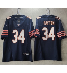 Men Chicago Bears 34 Walter Payton Navy 2023 F U S E Vapor Untouchable Limited Stitched Football Jersey Men Chicago Bears 34 Walter Payton Navy 2023 F U S E Vapor Untouchable Limited Stitched Football Jersey