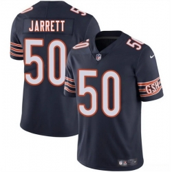 Men Chicago Bears 50 Grady Jarrett Navy 2025 Vapor Stitched Football Jersey