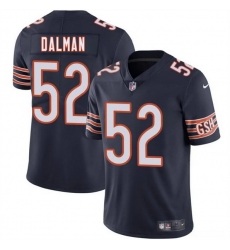 Men Chicago Bears 52 Drew Dalman Navy 2025 Vapor Stitched Football Jersey