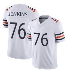 Men Chicago Bears 76 Teven Jenkins White 2021 Vapor Untouchable Stitched NFL Nike Alternate Classic Limited Jersey Men Chicago Bears 76 Teven Jenkins White 2021 Vapor Untouchable Stitched NFL Nike Alternate Classic Limited Jersey