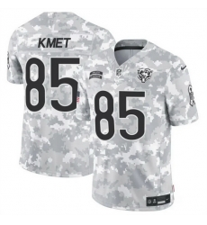 Men Chicago Bears 85 Cole Kmet 2024 F U S E Arctic Camo Salute To Service Limited Stitched Football Jersey Men Chicago Bears 85 Cole Kmet 2024 F U S E Arctic Camo Salute To Service Limited Stitched Football Jersey