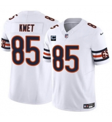 Men Chicago Bears 85 Cole Kmet White 2024 F U S E With 1 Star C Patch Vapor Untouchable Limited Stitched Football Jersey Men Chicago Bears 85 Cole Kmet White 2024 F U S E With 1 Star C Patch Vapor Untouchable Limited Stitched Football Jersey