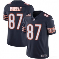 Men Chicago Bears 87 Jordan Murray Navy 2025 Vapor Stitched Football Jersey
