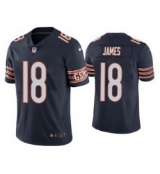 Men Navy Chicago Bears 18 Jesse James Vapor untouchable Limited Stitched Jersey Men Navy Chicago Bears 18 Jesse James Vapor untouchable Limited Stitched Jersey