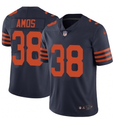 Men Nike Bears #38 Adrian Amos Navy Blue Alternate Stitched NFL Vapor Untouchable Limited Jersey Men Nike Bears #38 Adrian Amos Navy Blue Alternate Stitched NFL Vapor Untouchable Limited Jersey