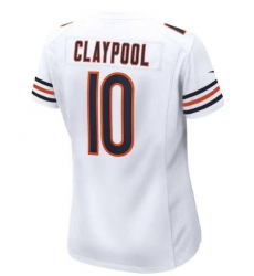 Men Nike Chase Claypool White Chicago Bears #10 2021 NFL Vapor Elite Jersey Men Nike Chase Claypool White Chicago Bears #10 2021 NFL Vapor Elite Jersey
