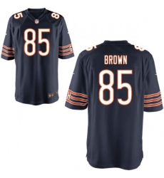 Men's NIKE Chicago Bears #85 DANIEL BROWN Navy Blue Game JERSEY Men's NIKE Chicago Bears #85 DANIEL BROWN Navy Blue Game JERSEY